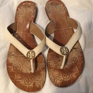 Tory Burch Leather Flip-Flop